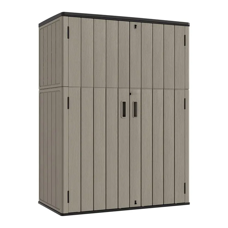 57 Cu.Ft Outdoor Vertical Storage Shed Garden Backyard Fishing Rod Storage Cabinet
57 Cu.Ft Outdoor Vertical Storage Shed Garden Backyard Fishing Rod Storage Cabinet