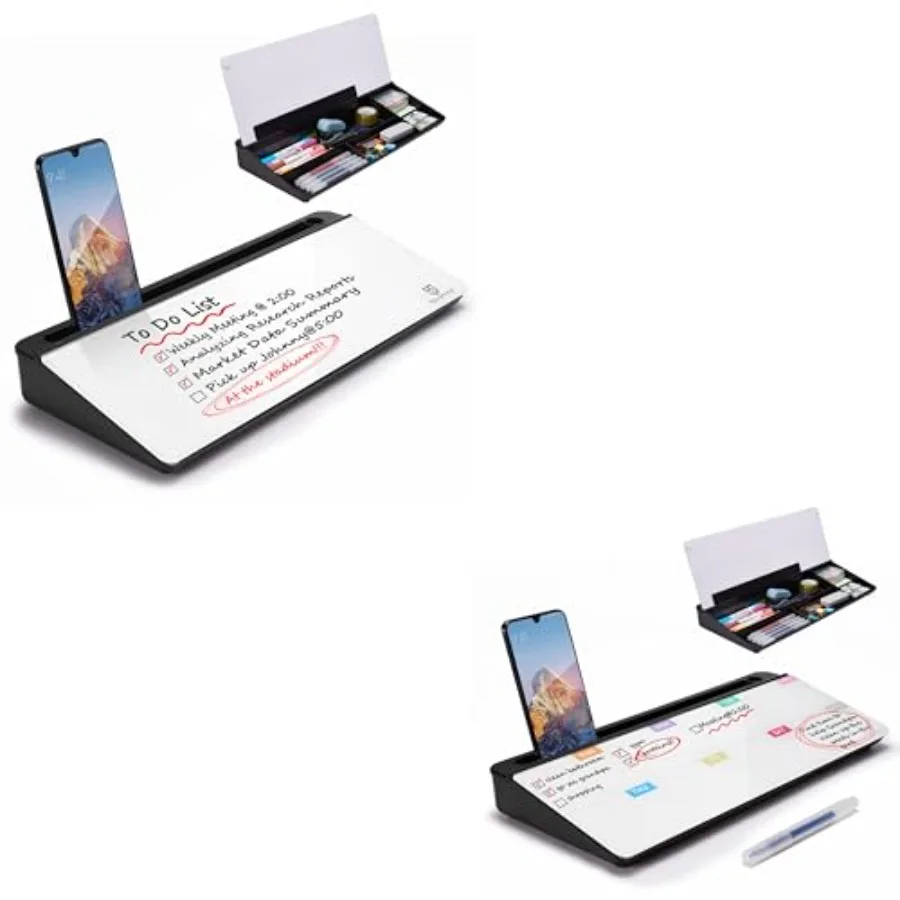 Small Glass Desktop Whiteboard Dry-Erase-Board for Office Home School Supplies × 2
Small Glass Desktop Whiteboard Dry-Erase-Board for Office Home School Supplies × 2