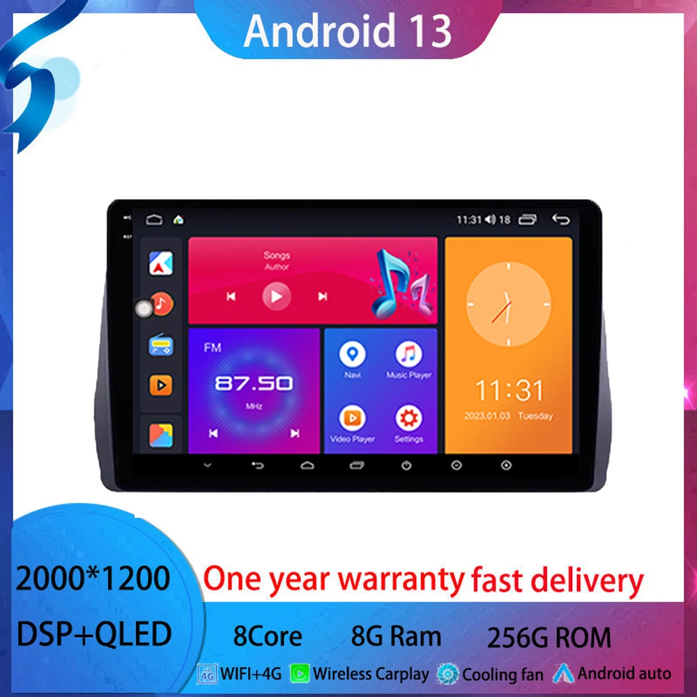 9 inch android 13 For Toyota Wish 2 XF 2009-2017 Car Radio Multimedia Video Player Android tablet QLED Screen 4G BT5.0 WIFI GPS
9 inch android 13 For Toyota Wish 2 XF 2009-2017 Car Radio Multimedia Video Player Android tablet QLED Screen 4G BT5.0 WIFI GPS