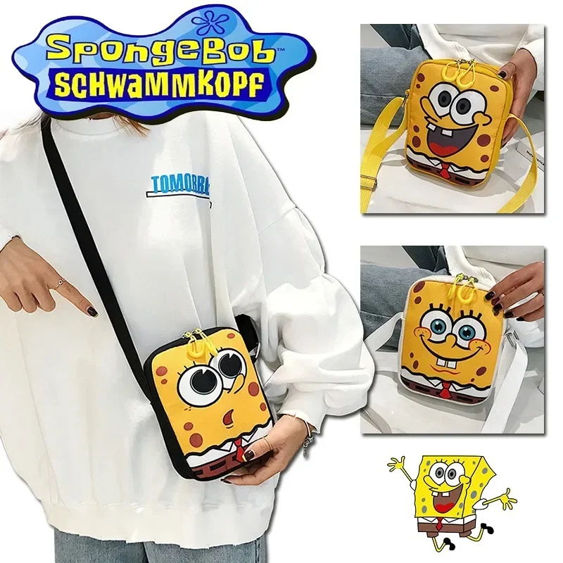 SpongeBob SquarePants Shoulder Bag Fashion Casual Ladies Canvas Crossbody Bag Cartoon Cute Small Square Bag Children Canvas Bag
SpongeBob SquarePants Shoulder Bag Fashion Casual Ladies Canvas Crossbody Bag Cartoon Cute Small Square Bag Children Canvas Bag