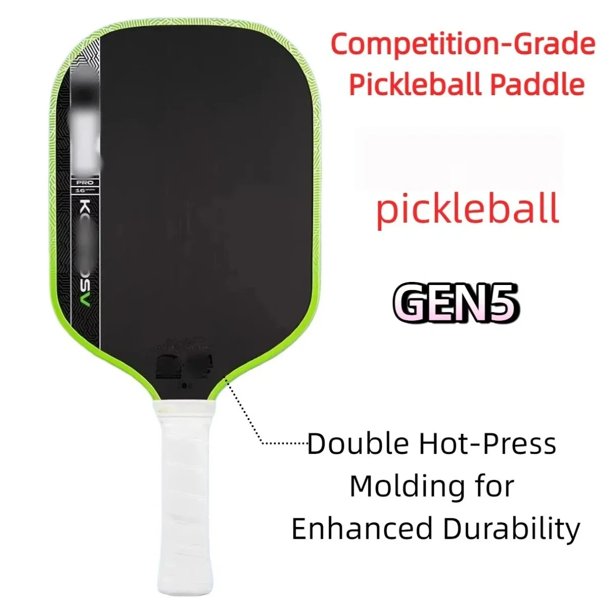 JOPLA Yupila PROV Pickleball Paddle, 5th Generation Carbon Fiber, Secondary Hot Pressing, Full Set
JOPLA Yupila PROV Pickleball Paddle, 5th Generation Carbon Fiber, Secondary Hot Pressing, Full Set