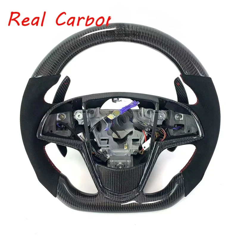 For Cadillac CTS CT4 CT5 CT6 XT4 XT5 XT6 SRX ATS-V 2008-2024 Exact Fit Carbon Fiber Steering Wheel
For Cadillac CTS CT4 CT5 CT6 XT4 XT5 XT6 SRX ATS-V 2008-2024 Exact Fit Carbon Fiber Steering Wheel