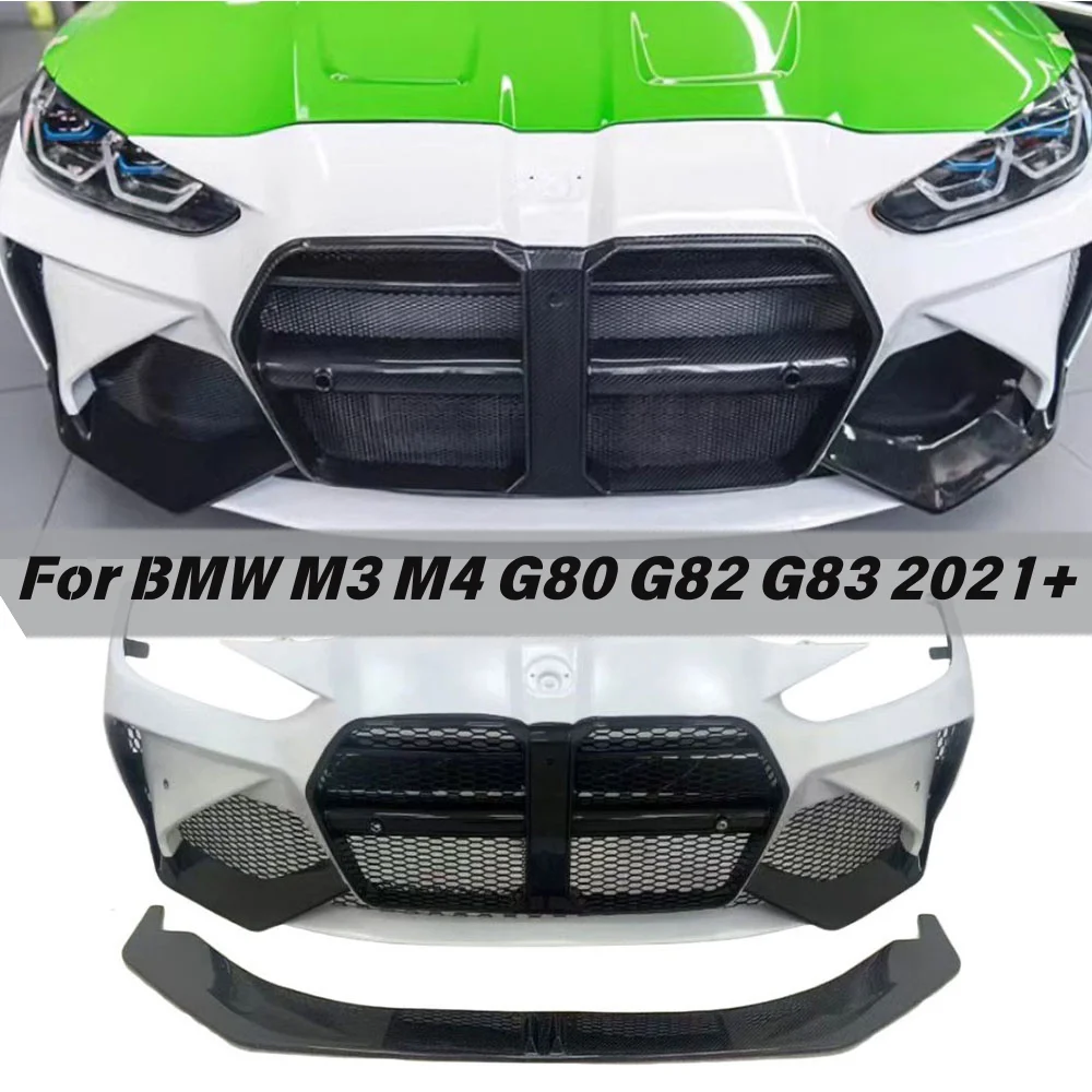 VACOMUL Dry Carbon Fiber For BMW M3 M4 G80 G82 G83 2021+ Front Bumper Front Lip Body Kit Car Tuning Exterior Accessories
VACOMUL Dry Carbon Fiber For BMW M3 M4 G80 G82 G83 2021+ Front Bumper Front Lip Body Kit Car Tuning Exterior Accessories