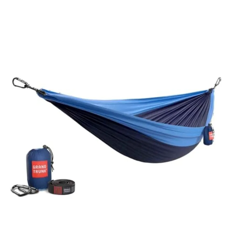 Double Deluxe Hammock Ultra-Strong Lightweight 11 ft Hammock with Ripstop Nylon 500 lb Ccity Fast-Drying Weather-Resistant Navy
Double Deluxe Hammock Ultra-Strong Lightweight 11 ft Hammock with Ripstop Nylon 500 lb Ccity Fast-Drying Weather-Resistant Navy