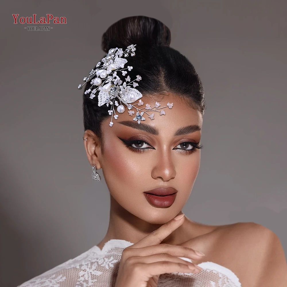 YouLaPan Silver Color Alloy Leaf Bride Hair Piece Bling Rhinestone Wedding Headwear Sweet Women Banquet Headpieces HP718
YouLaPan Silver Color Alloy Leaf Bride Hair Piece Bling Rhinestone Wedding Headwear Sweet Women Banquet Headpieces HP718