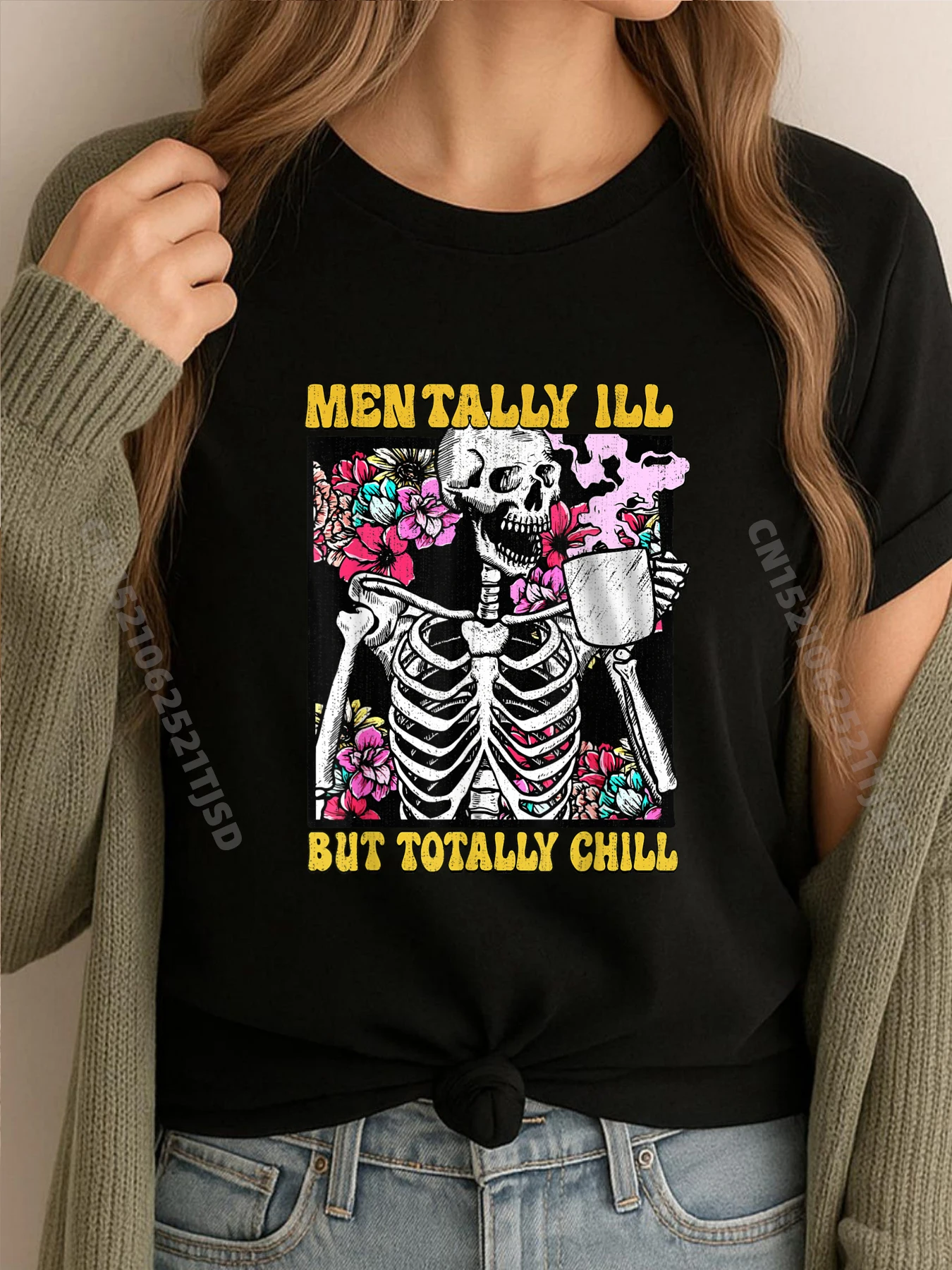 Mentally Ill But Totally Chill Coffee Skeleton Halloween Mens Graphic Tshirts Camiseta Masculina New Years Eve
Mentally Ill But Totally Chill Coffee Skeleton Halloween Mens Graphic Tshirts Camiseta Masculina New Years Eve