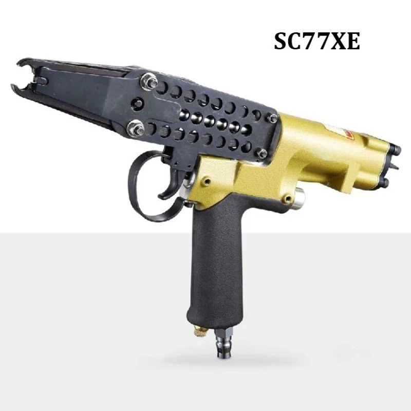SC77XE Pneumatic C-ring Nailer Tool Air Nailing Gun C-type Hog Ring Plier Air Tool
SC77XE Pneumatic C-ring Nailer Tool Air Nailing Gun C-type Hog Ring Plier Air Tool