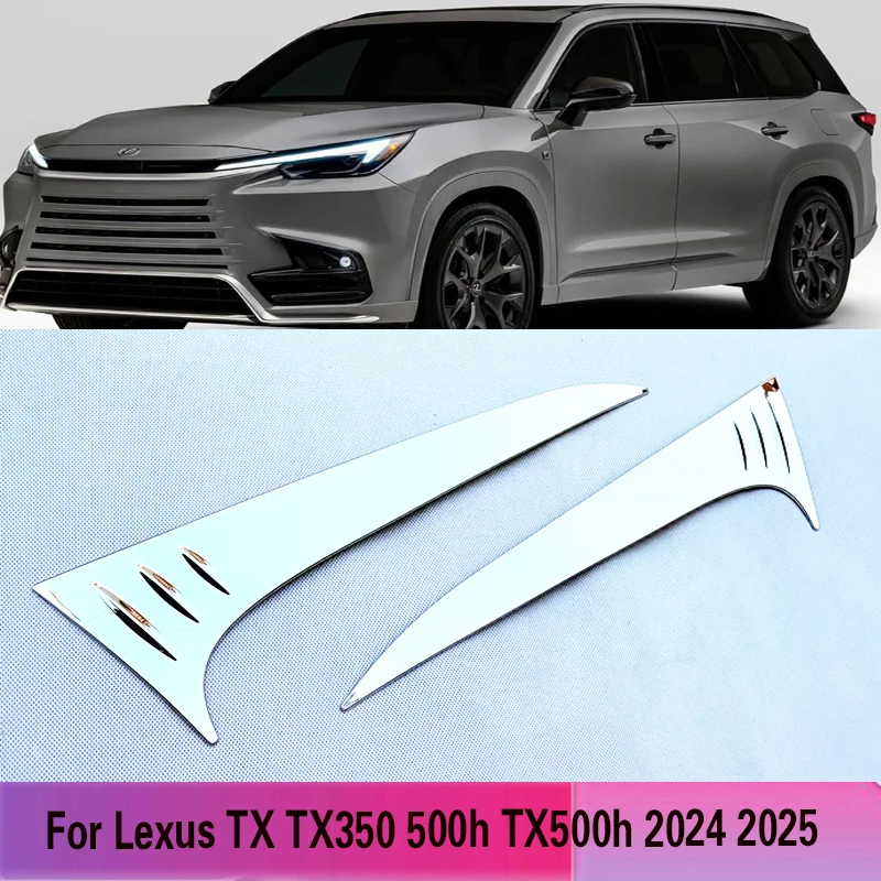 For Lexus TX TX350 500h TX500h 2024 2025 abs Side Rear Window Spoiler Chrome Cover Trim Triangle car styling
For Lexus TX TX350 500h TX500h 2024 2025 abs Side Rear Window Spoiler Chrome Cover Trim Triangle car styling