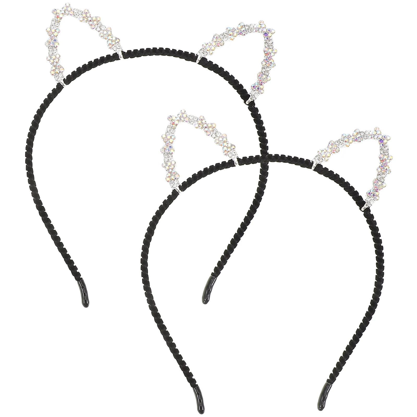 2 Pcs Ears Hair Headband For Girls Accessories Rhinestone Headband Girls Women Bride Wedding Party Metal Alloy Hair Band
2 Pcs Ears Hair Headband For Girls Accessories Rhinestone Headband Girls Women Bride Wedding Party Metal Alloy Hair Band