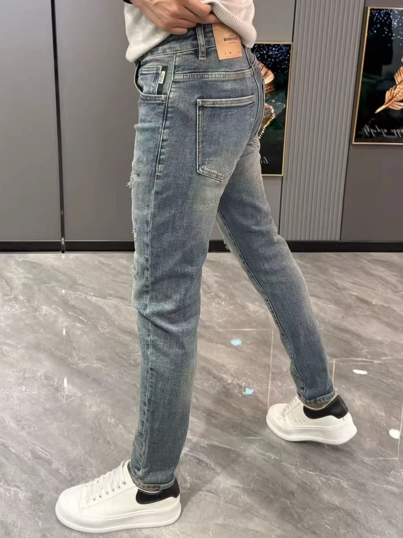 Faionable Busin Men's Jeans High Quali Versatile Sli Spring Autumn New Arrival Straight Leg Fit Stand Waist
Faionable Busin Men's Jeans High Quali Versatile Sli Spring Autumn New Arrival Straight Leg Fit Stand Waist
