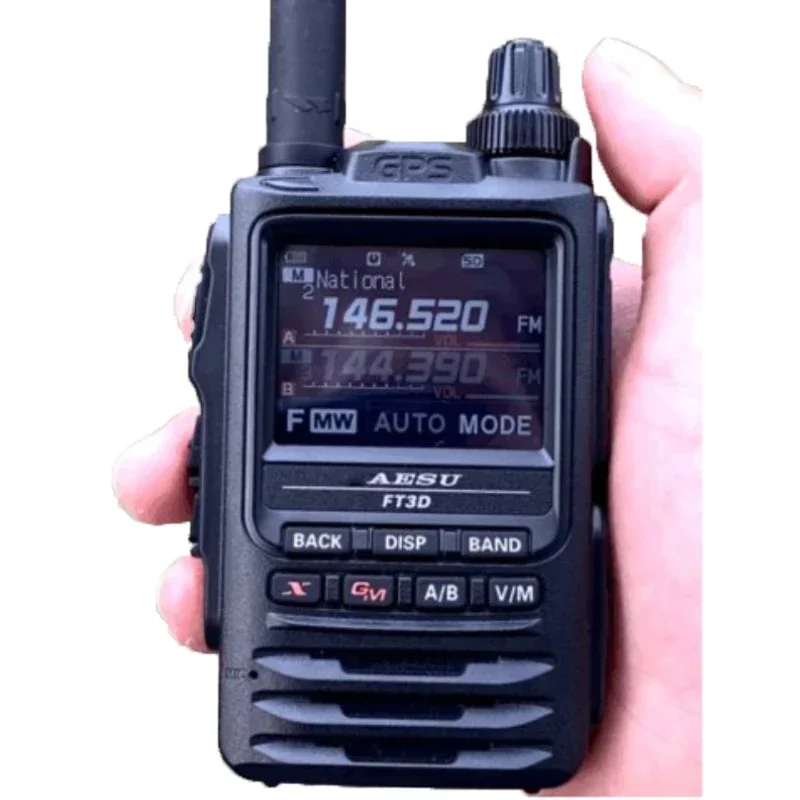 In stock Yaesu FT 3DR FT3DR 5W C4FM FM Dual Band Analog Digital Transceiver GPS Receiver Ham with Touch Screen Display Bluetoot
In stock Yaesu FT 3DR FT3DR 5W C4FM FM Dual Band Analog Digital Transceiver GPS Receiver Ham with Touch Screen Display Bluetoot