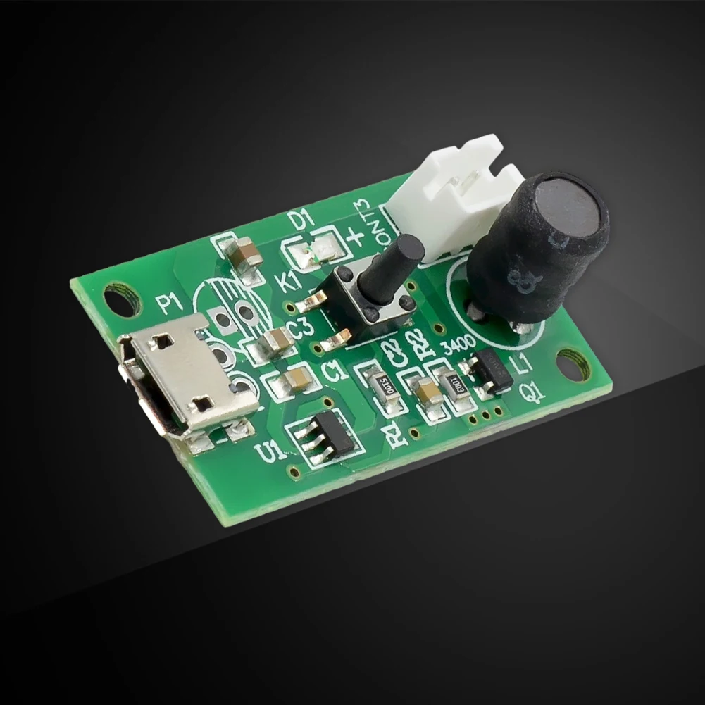 USB Mini Humidifier DIY Kits DC 5V Atomizing Ceramic Humidifier Module Mini Oscillating Ultrasonic Mist Maker Module
USB Mini Humidifier DIY Kits DC 5V Atomizing Ceramic Humidifier Module Mini Oscillating Ultrasonic Mist Maker Module