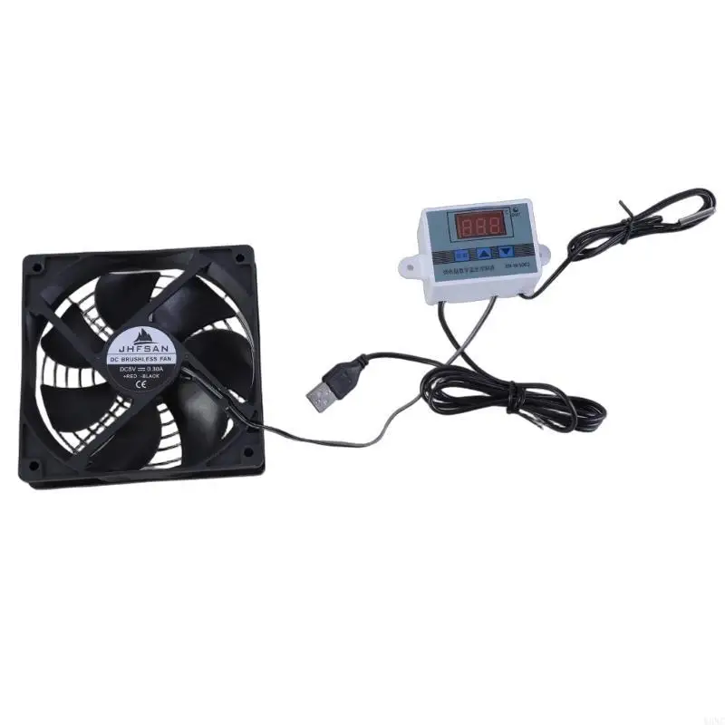 Y3NC USB Powered 120mm Quiet Cooling Fans with Adjustable Thermostat Control for AV Cabinets and Home Theater
Y3NC USB Powered 120mm Quiet Cooling Fans with Adjustable Thermostat Control for AV Cabinets and Home Theater