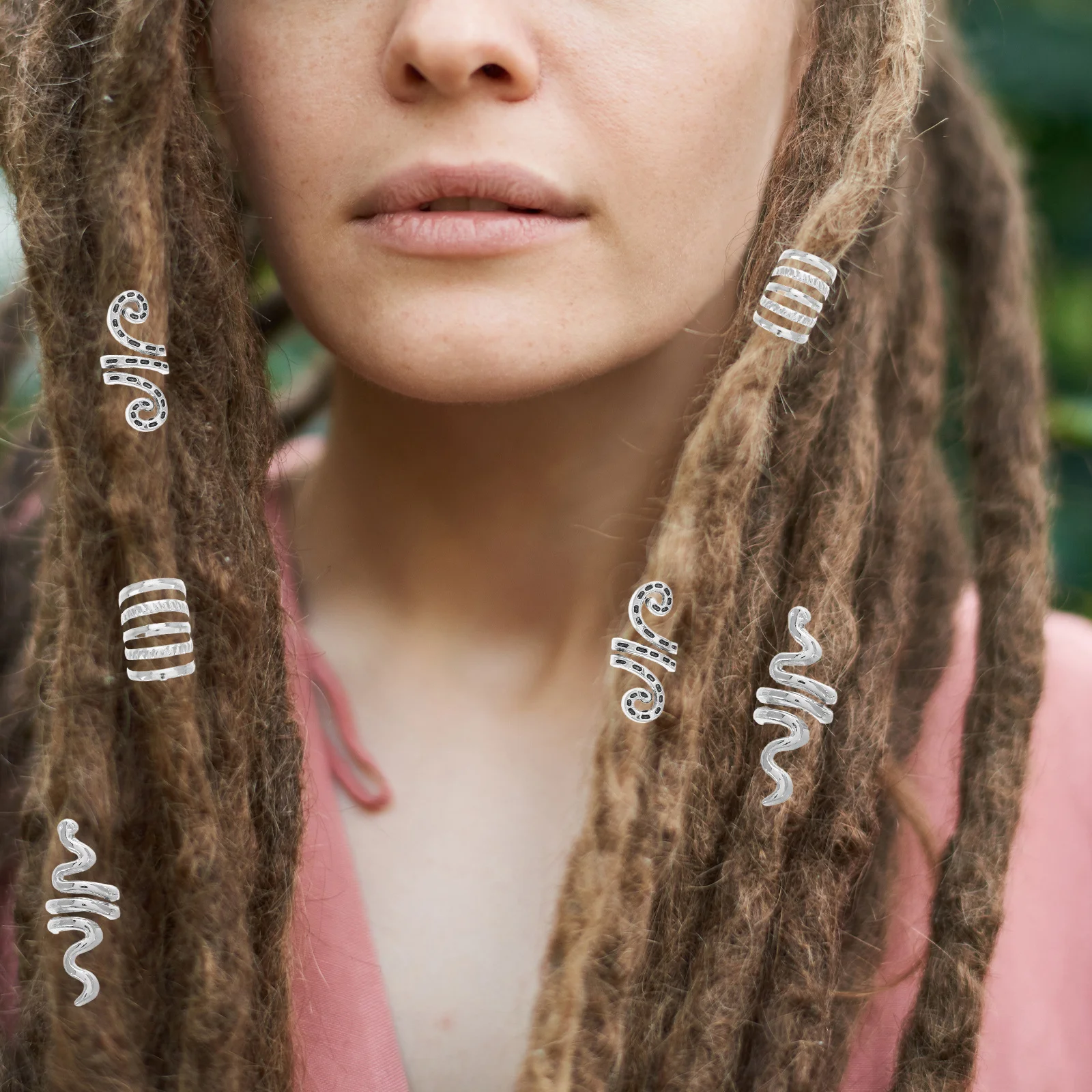 20 Pcs Dreadlocks Accessories Hair Pins Diy Clip Charm Extension Ring Decorations for Braids
20 Pcs Dreadlocks Accessories Hair Pins Diy Clip Charm Extension Ring Decorations for Braids