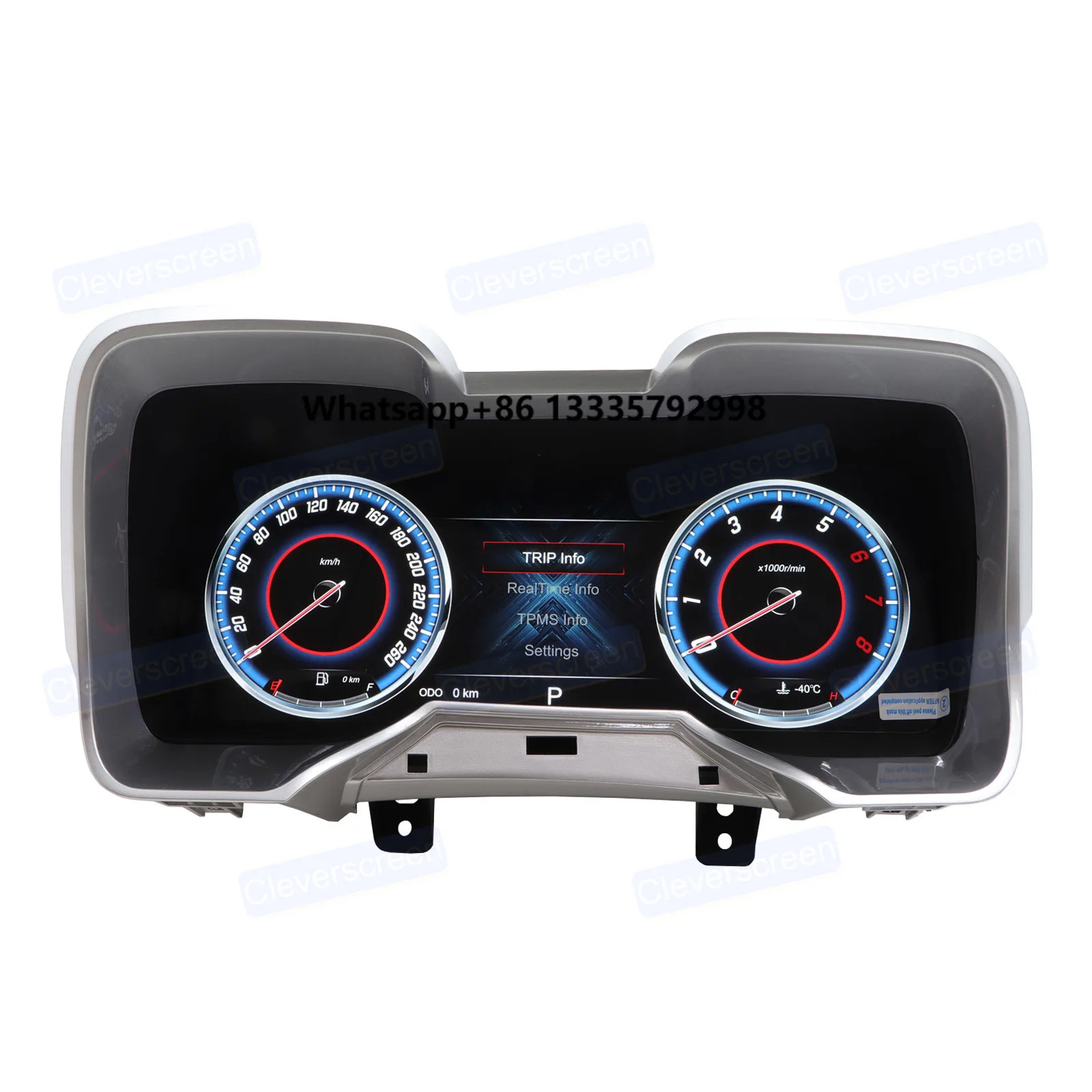 12.3" Car Dashboard Digital Cluster Virtual Cockpit LCD Screen for 2011-2014 Chevrolet Camaro 5th Generation Speed Meter
12.3" Car Dashboard Digital Cluster Virtual Cockpit LCD Screen for 2011-2014 Chevrolet Camaro 5th Generation Speed Meter