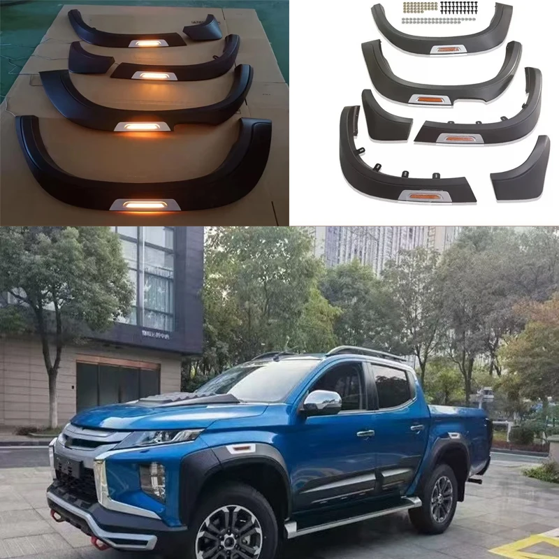 LED Mudguards Wheel Arch For Mitsubishi L200 Triton 2019 2020 2021 2022 2023 Black Decoration Fender Flares Car Accessories
LED Mudguards Wheel Arch For Mitsubishi L200 Triton 2019 2020 2021 2022 2023 Black Decoration Fender Flares Car Accessories