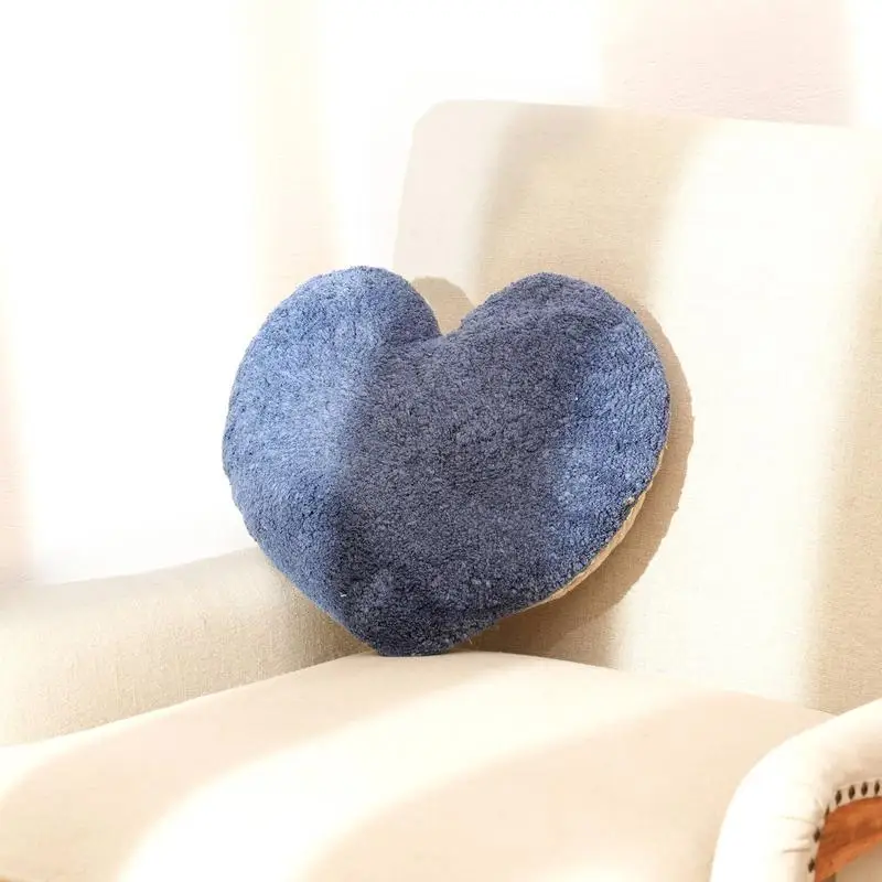 Blue Tufted Cotton Heart Pillow - 16x14 inches, Decorative Cushioned Accent for Home
Blue Tufted Cotton Heart Pillow - 16x14 inches, Decorative Cushioned Accent for Home
