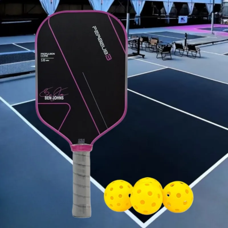 BEN JOHNS 16 мм Pickleball Paddles T700 Carbon Fiber Spin and Control, одобренные UPA-A и USAP для начинающих профессиональных ракеток
BEN JOHNS 16 мм Pickleball Paddles T700 Carbon Fiber Spin and Control, одобренные UPA-A и USAP для начинающих профессиональных ракеток