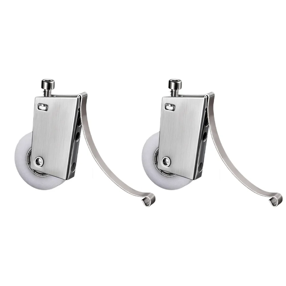 Double Wheel Design Sliding Door Pulleys Robust Wardrobe Door Parts For Sliding Door Systems Stainless Steel Door Pulley
Double Wheel Design Sliding Door Pulleys Robust Wardrobe Door Parts For Sliding Door Systems Stainless Steel Door Pulley