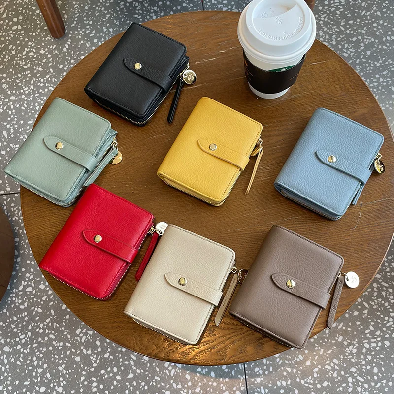 2026 Wallet Card Case Women's Genuine Leather Wallet, Top Layer Cowhide, Large Capacity, Multi-slot Wallet
2026 Wallet Card Case Women's Genuine Leather Wallet, Top Layer Cowhide, Large Capacity, Multi-slot Wallet