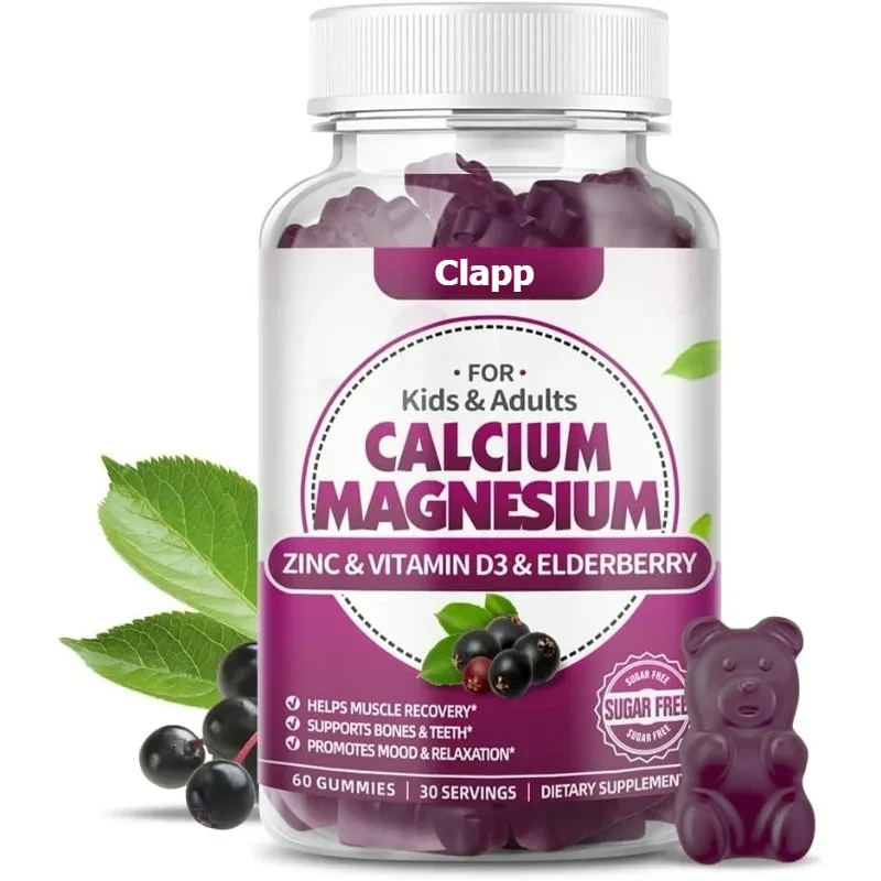 Women's Calcium Magnesium Zinc Gummies, High Absorption Calcium Magnesium Supplements, for Bone Strength Vegetarian 60 Capsules
Women's Calcium Magnesium Zinc Gummies, High Absorption Calcium Magnesium Supplements, for Bone Strength Vegetarian 60 Capsules