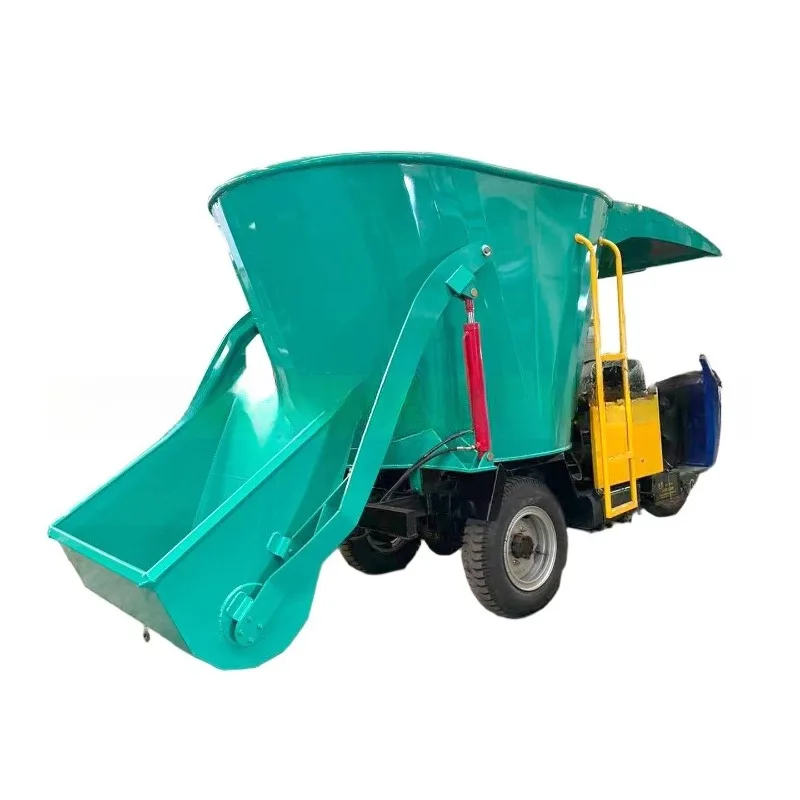 Mixing and spreading machine Automatic self-propelled mixer truck
Mixing and spreading machine Automatic self-propelled mixer truck