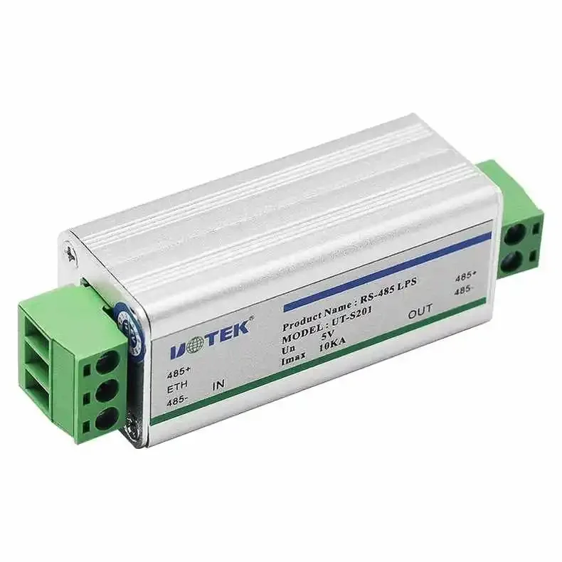 Yutai UT-S201 RS485 Lightning Arrester 485 Communication Lightning Arrester 485 Cloud Table Ball Machine Connection Protector
Yutai UT-S201 RS485 Lightning Arrester 485 Communication Lightning Arrester 485 Cloud Table Ball Machine Connection Protector