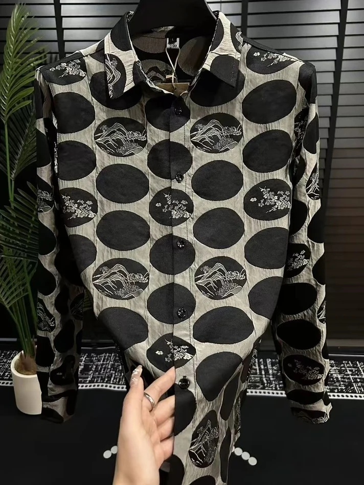 Fashionable Casual Men's Long Sleeve Shirt Comfortable Spring Autumn New Style Elegant Business European Style Standard Fit
Fashionable Casual Men's Long Sleeve Shirt Comfortable Spring Autumn New Style Elegant Business European Style Standard Fit