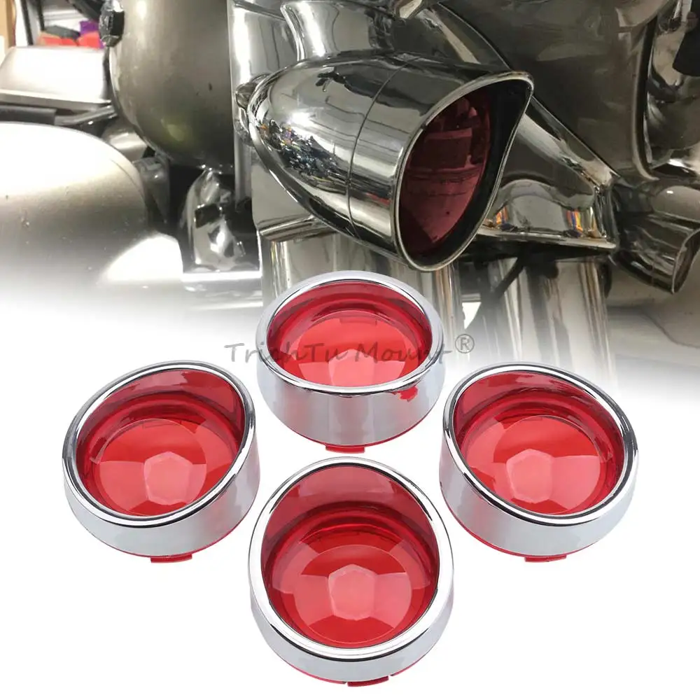 Motorcycle Accessories For 2 Pair Plastic Red Led Light Lens Rear Bullet Style Turn Signals Brake Light Modification Headlamps
Motorcycle Accessories For 2 Pair Plastic Red Led Light Lens Rear Bullet Style Turn Signals Brake Light Modification Headlamps