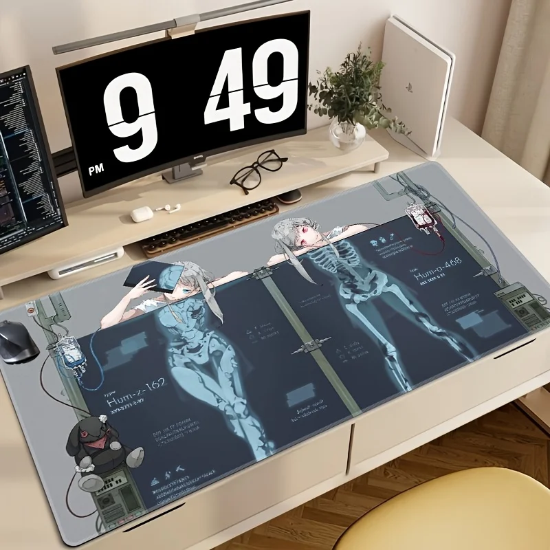 Cartoon Girl Gaming Mouse Pad, Non-Slip Rubber Base, Stitched Edges Waterproof, Rectangular Desk Mat for Office & Gaming
Cartoon Girl Gaming Mouse Pad, Non-Slip Rubber Base, Stitched Edges Waterproof, Rectangular Desk Mat for Office & Gaming