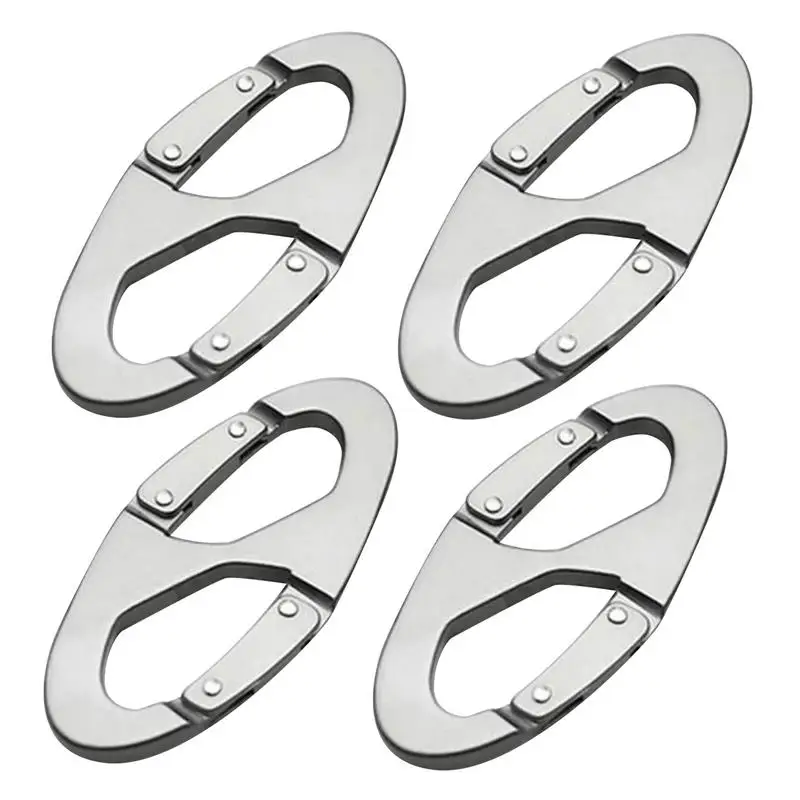 Carabiner Clip Metal Anti-Theft Zipper Clips Double Clip Hooks Lightweight Quick Release Carabiner Key Chain Ring Loop For
Carabiner Clip Metal Anti-Theft Zipper Clips Double Clip Hooks Lightweight Quick Release Carabiner Key Chain Ring Loop For
