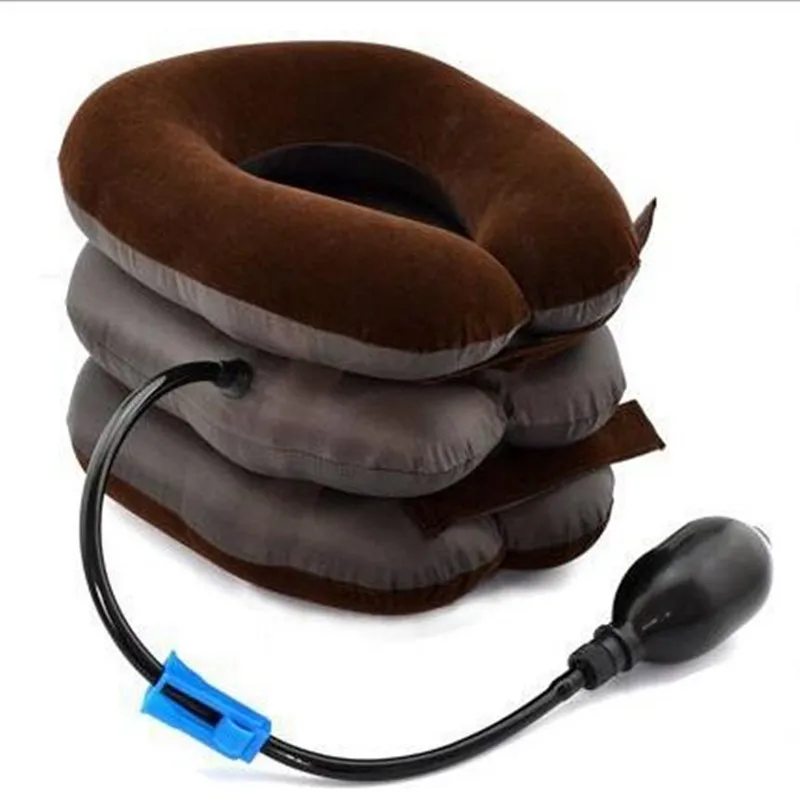 Inflatable Neck Stretcher Support Air Cervical Traction 3 Tubes Neck Braces Stress Relief Relaxation Men Women for Home Office
Inflatable Neck Stretcher Support Air Cervical Traction 3 Tubes Neck Braces Stress Relief Relaxation Men Women for Home Office