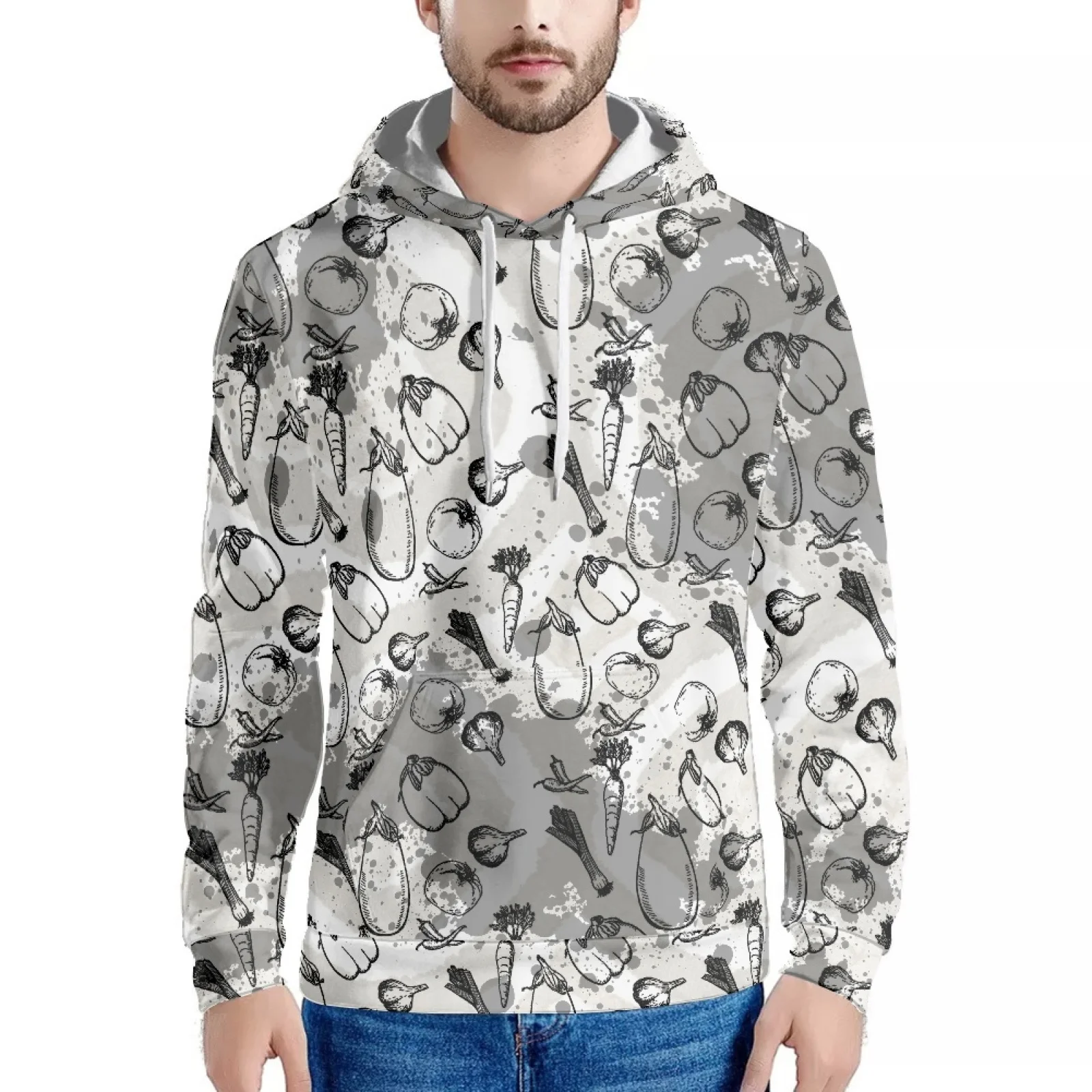 Fruit Design Printed Luxury Hawaiian Polynesian Style Sweatshirt Long Sleeve Fashion Hoodie Slim Men's Hoodie Fall/Winter
Fruit Design Printed Luxury Hawaiian Polynesian Style Sweatshirt Long Sleeve Fashion Hoodie Slim Men's Hoodie Fall/Winter