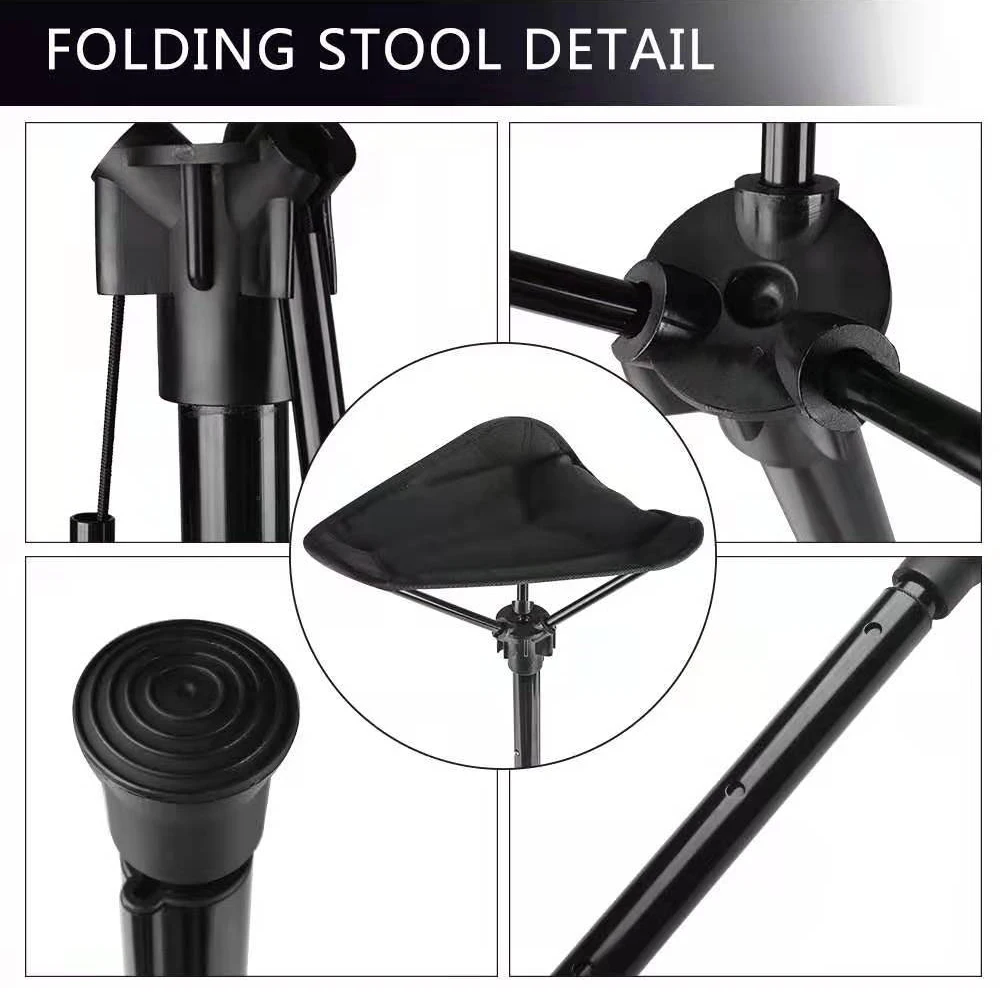 Camping Stool One Leg Folding Chair Retractable Folding Stool Adjustable Hiking Chair for Outdoor Hiking Picnic Travel
Camping Stool One Leg Folding Chair Retractable Folding Stool Adjustable Hiking Chair for Outdoor Hiking Picnic Travel