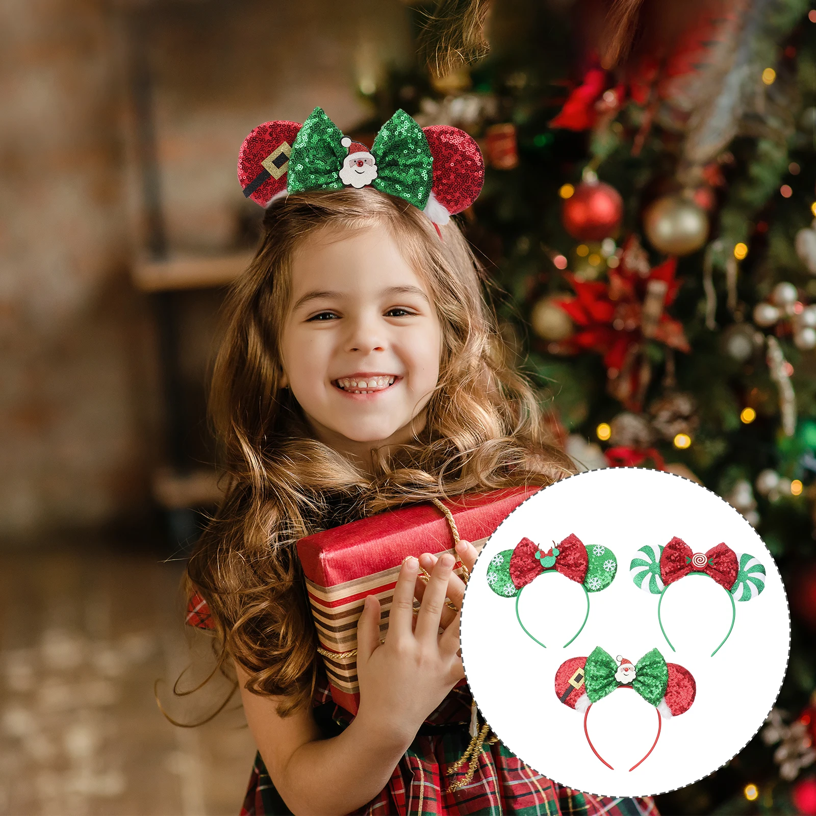 3pcs Christmas Headband Gift For s Festival Party Hairband Santa Snowman Elk Design Plastic Gauze Headdress Cosplay Dressing
3pcs Christmas Headband Gift For s Festival Party Hairband Santa Snowman Elk Design Plastic Gauze Headdress Cosplay Dressing