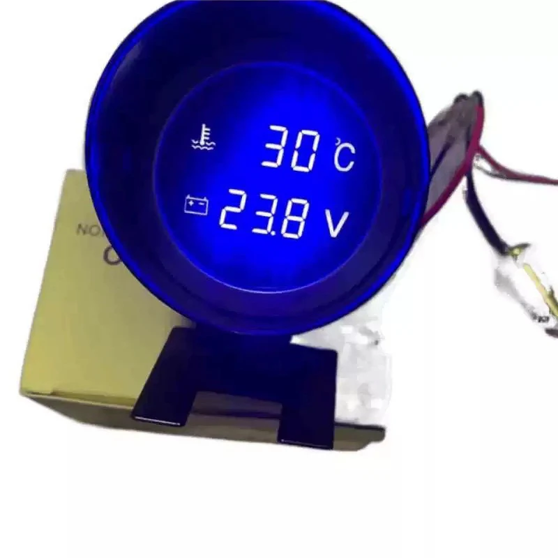 【CR】2 In 1 12V 24V Round Led Digital Car Truck Water Temp Gauge Temperature Sensor Temperatura Moto + Voltmeter Voltage Meter
【CR】2 In 1 12V 24V Round Led Digital Car Truck Water Temp Gauge Temperature Sensor Temperatura Moto + Voltmeter Voltage Meter