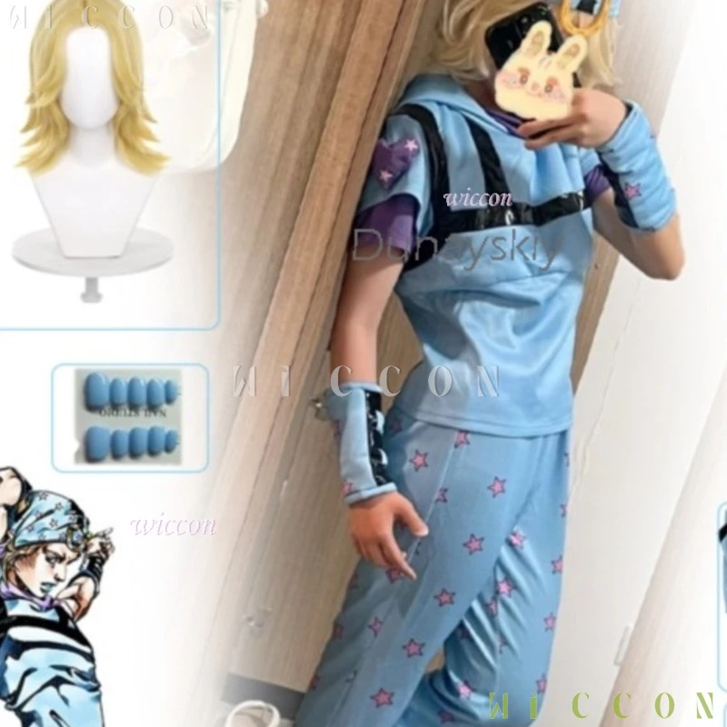 Steel Ball /Run Johnny Joestar Cosplay Full Costumes Sets Costumes Wig Jo Kid Jo Roleplay Adventure Unisex Outfits Adults Hallow
Steel Ball /Run Johnny Joestar Cosplay Full Costumes Sets Costumes Wig Jo Kid Jo Roleplay Adventure Unisex Outfits Adults Hallow