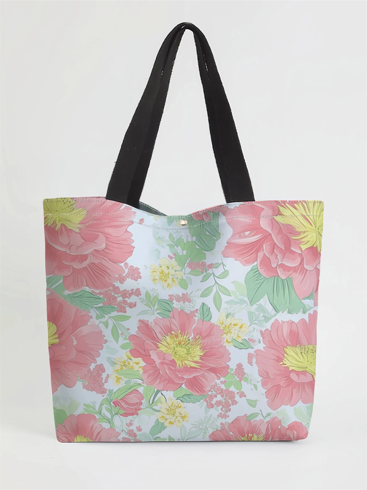 1шт, сумка с цветочным узором, многоразовая модная сумка, многофункциональная сумка, холщовая сумка для покупок с принтом
1шт, сумка с цветочным узором, многоразовая модная сумка, многофункциональная сумка, холщовая сумка для покупок с принтом