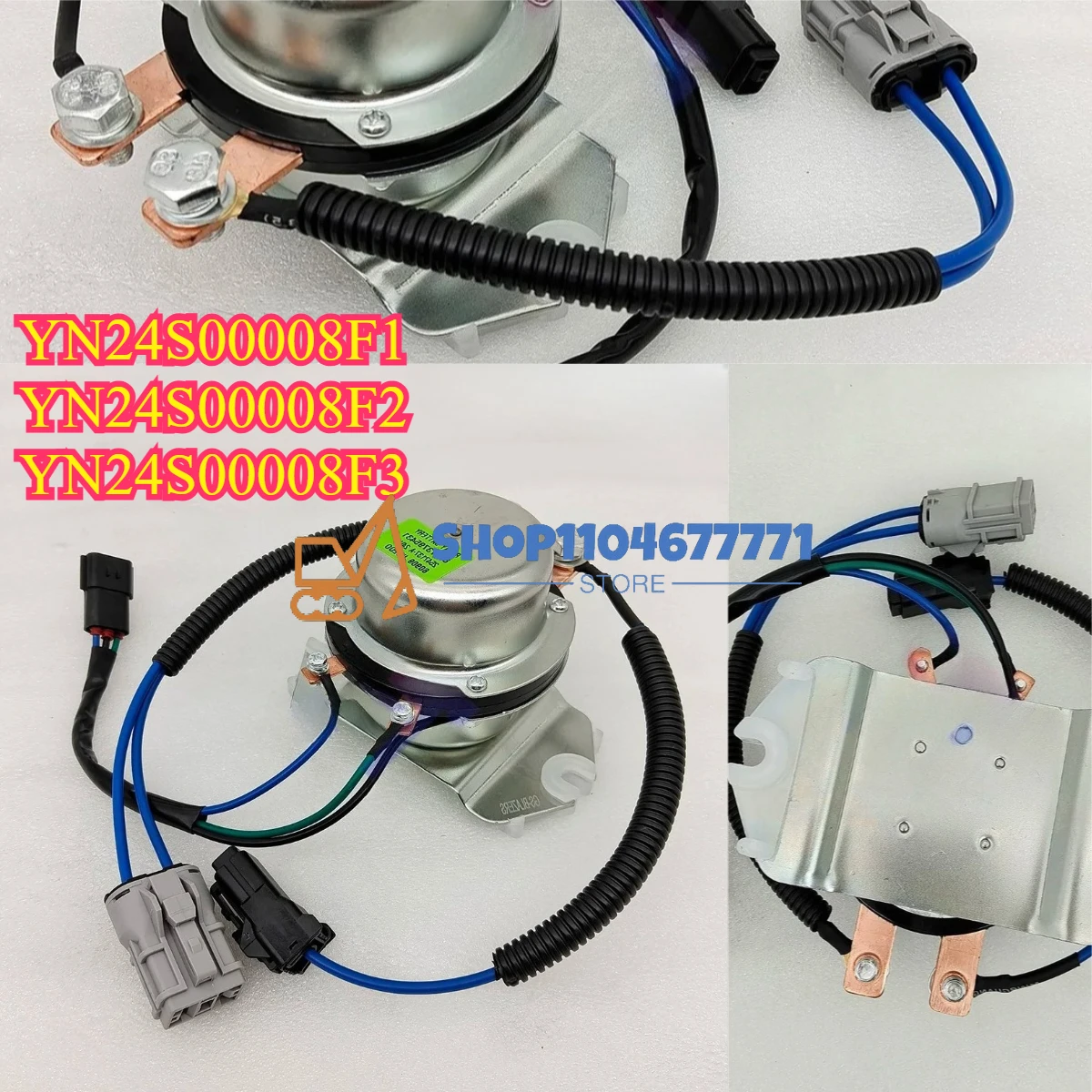 SK200-8 SK210-8 SK250-8 SK330LC SK485 SK485LC Excavator Kobelco New Battery Relay Switch YN24S00008F1 YN24S00008F2 YN24S00008F3
SK200-8 SK210-8 SK250-8 SK330LC SK485 SK485LC Excavator Kobelco New Battery Relay Switch YN24S00008F1 YN24S00008F2 YN24S00008F3