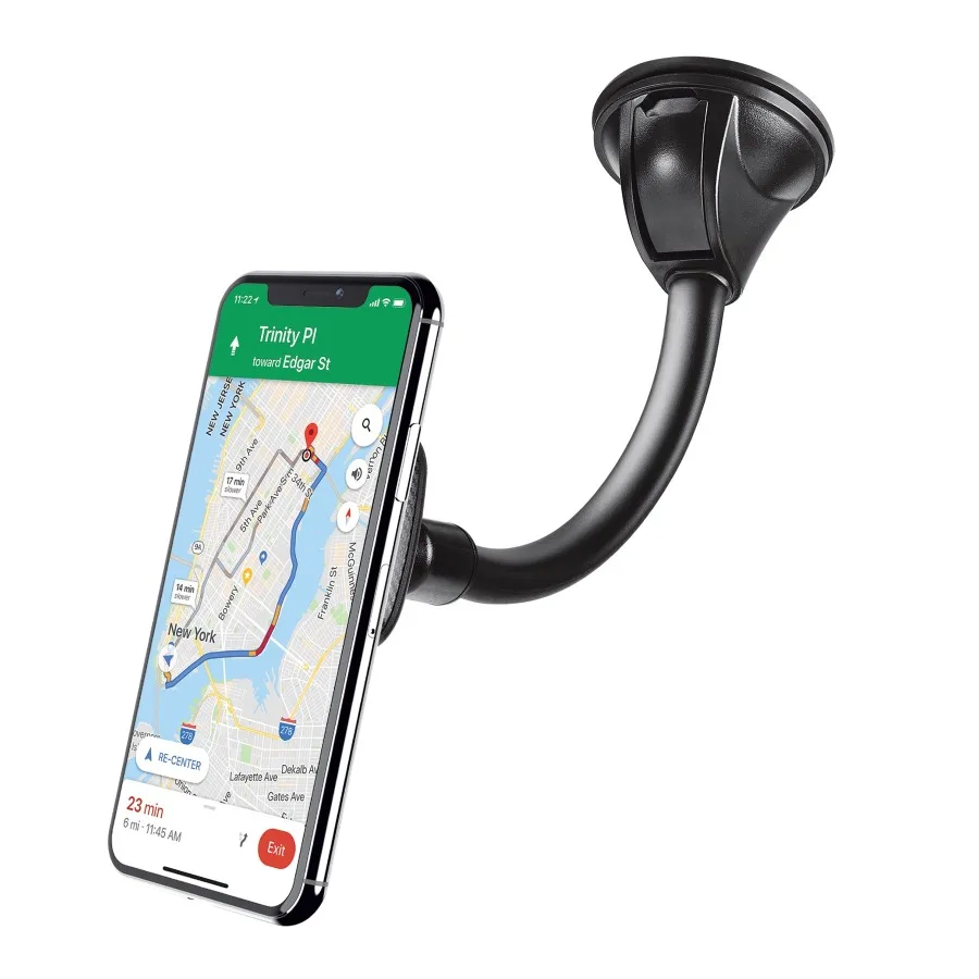 Merkury Magnetic Gooseneck Windshield Dashboard Car Mount
Merkury Magnetic Gooseneck Windshield Dashboard Car Mount