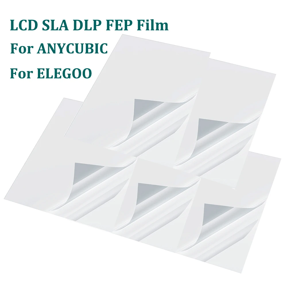 2pcs 5.5 inch 8.9 inch FEP Film 260*200mm 140*200mm LCD SLA DLP Films For ANYCUBIC Photon Mono 4K X Photon M3 Elegoo Saturn 2 S
2pcs 5.5 inch 8.9 inch FEP Film 260*200mm 140*200mm LCD SLA DLP Films For ANYCUBIC Photon Mono 4K X Photon M3 Elegoo Saturn 2 S
