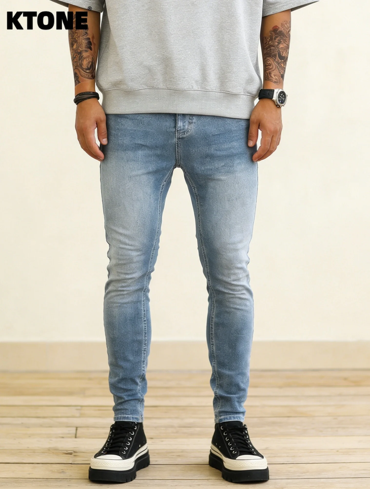Men's Blue Slim Jeans Pants Y2K Original Drip Fashion Casual Denim Trousers No accessories or belts included
Men's Blue Slim Jeans Pants Y2K Original Drip Fashion Casual Denim Trousers No accessories or belts included