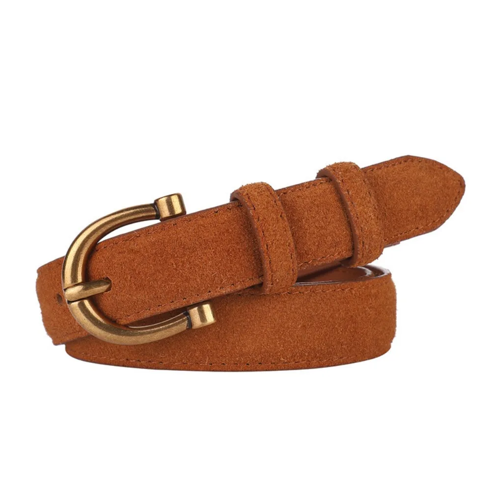 Retro Luxury Design Suede Leather Belt Casual Trendy Business Waist Strap Versatile Pin Buckle Waistband Gifts
Retro Luxury Design Suede Leather Belt Casual Trendy Business Waist Strap Versatile Pin Buckle Waistband Gifts