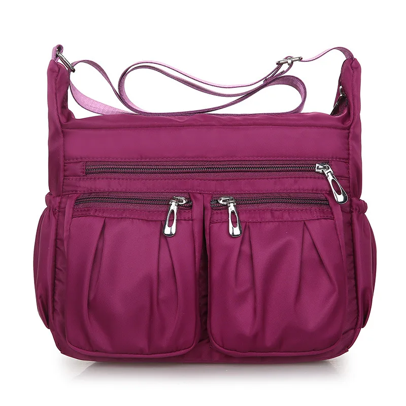 Women’s Multi Pocket Waterproof Nylon Crossbody Bag Lightweight Casual Shoulder Purse for Daily Travel Shopping Adjustable Strap
Women’s Multi Pocket Waterproof Nylon Crossbody Bag Lightweight Casual Shoulder Purse for Daily Travel Shopping Adjustable Strap