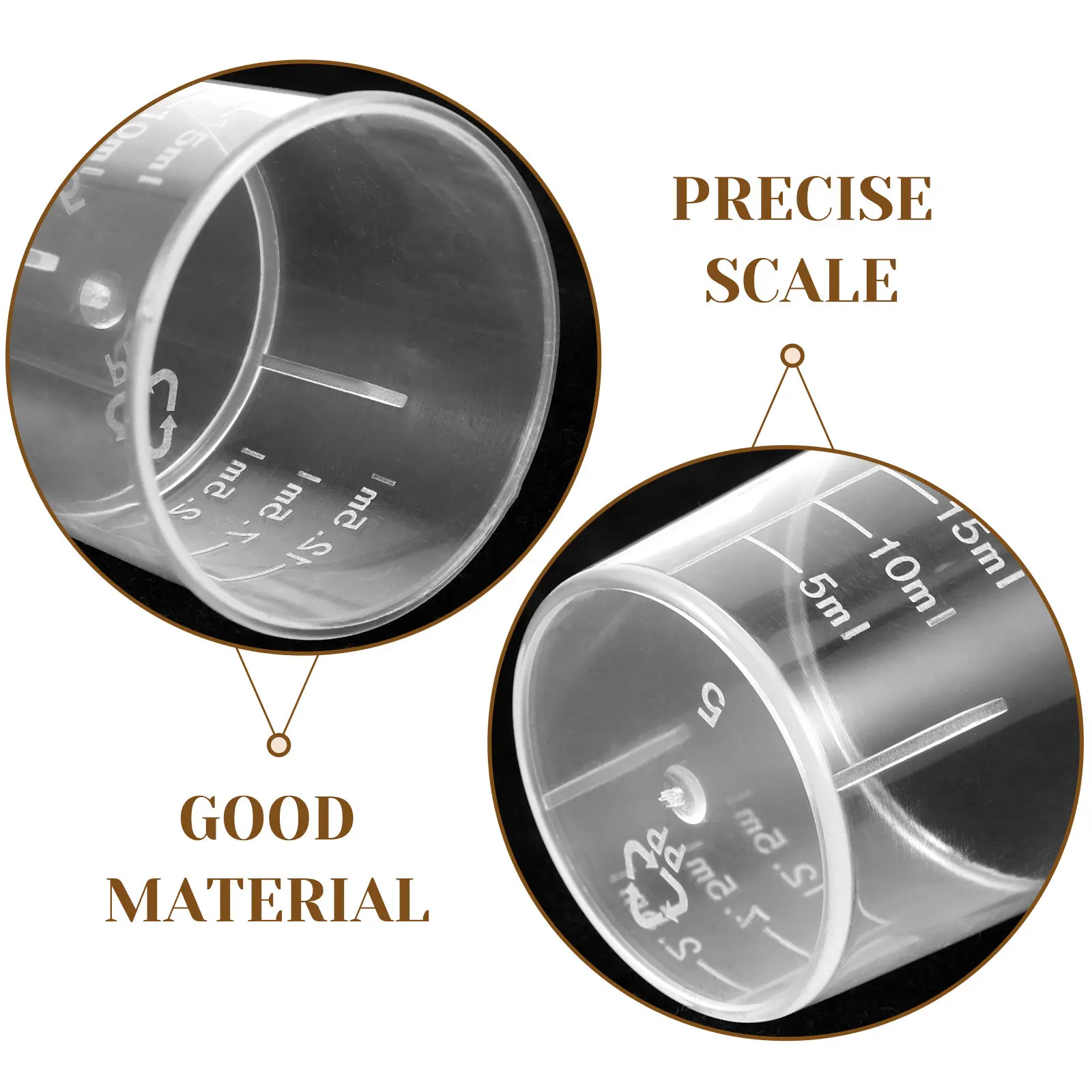 100 шт. пластиковых мерных стаканчиков с точной шкалой, градуированные лабораторные стаканы для измерения жидкостей и экспериментов, малые
100 шт. пластиковых мерных стаканчиков с точной шкалой, градуированные лабораторные стаканы для измерения жидкостей и экспериментов, малые
