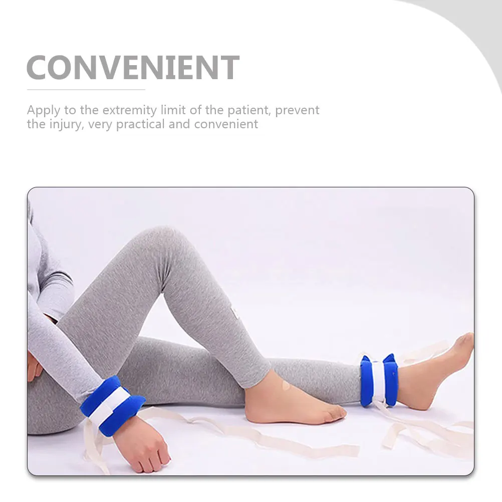 4 Pcs Anti-scratch Medical Straps for Elderly Patients Adjustable Belt Leg Wrist Ankle Fix Bands Portable
4 Pcs Anti-scratch Medical Straps for Elderly Patients Adjustable Belt Leg Wrist Ankle Fix Bands Portable
