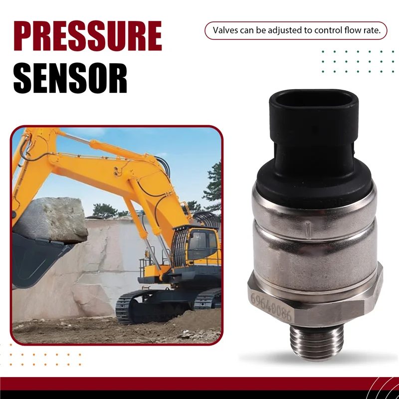 3408587 Excavator Pressure Sensor For Cummins QSK23 QST30 QSV81 QSV91 Hyundai Excavator R1200-9 3160588-A28K
3408587 Excavator Pressure Sensor For Cummins QSK23 QST30 QSV81 QSV91 Hyundai Excavator R1200-9 3160588-A28K
