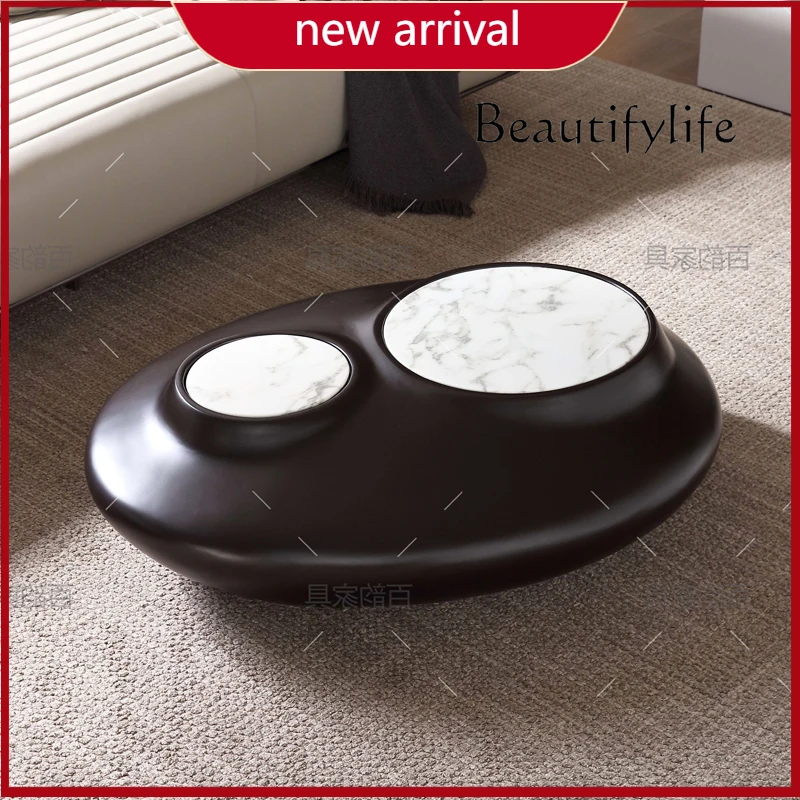 c Italian minimalist new oval natural marble special-shaped coffee table household living room round coffee table
c Italian minimalist new oval natural marble special-shaped coffee table household living room round coffee table