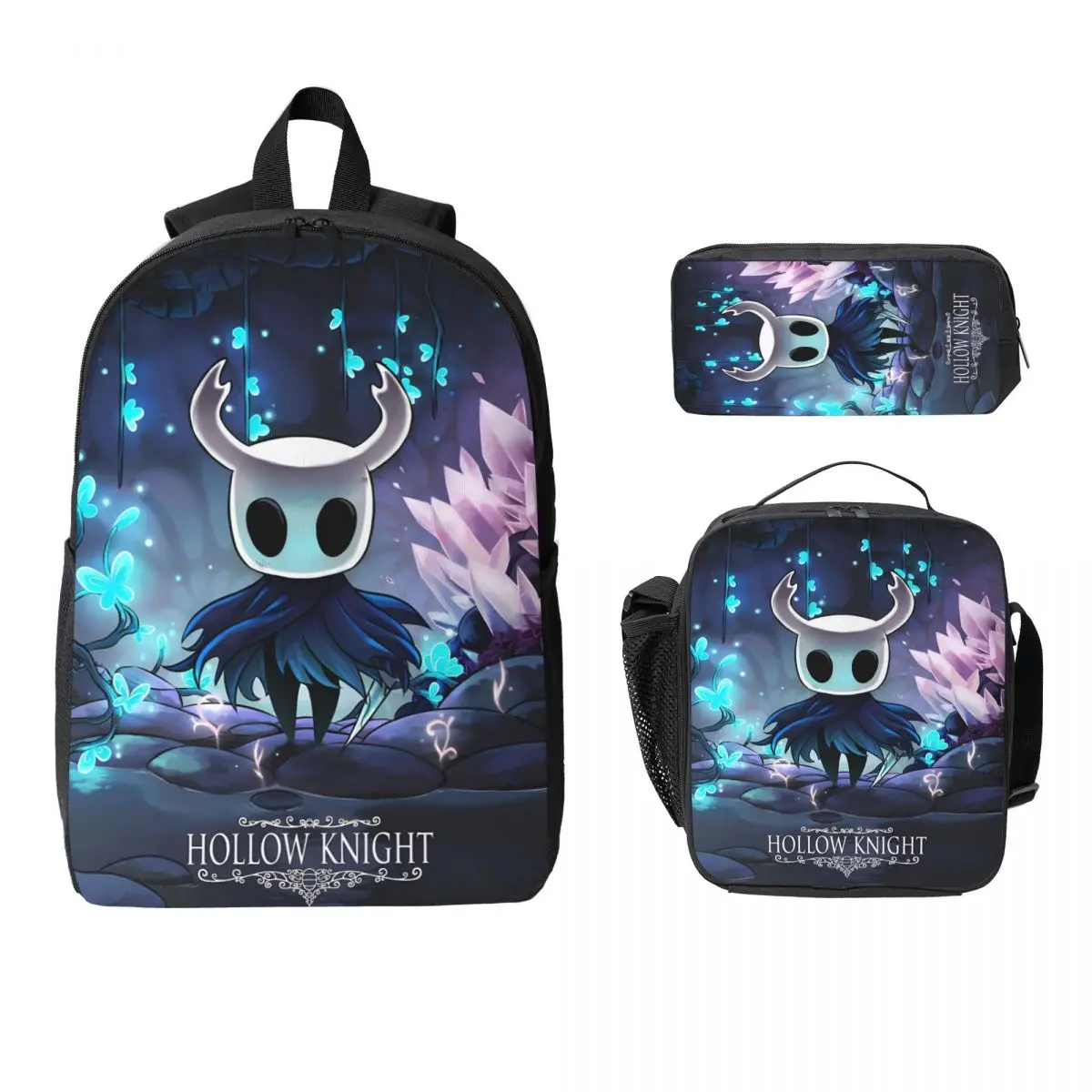 3Pcs Hollow Knight Funny Games merch Backpack Set for Kids Pencil Boxes Bookbag Sets with Lunch Box For School Students Daypack
3Pcs Hollow Knight Funny Games merch Backpack Set for Kids Pencil Boxes Bookbag Sets with Lunch Box For School Students Daypack
