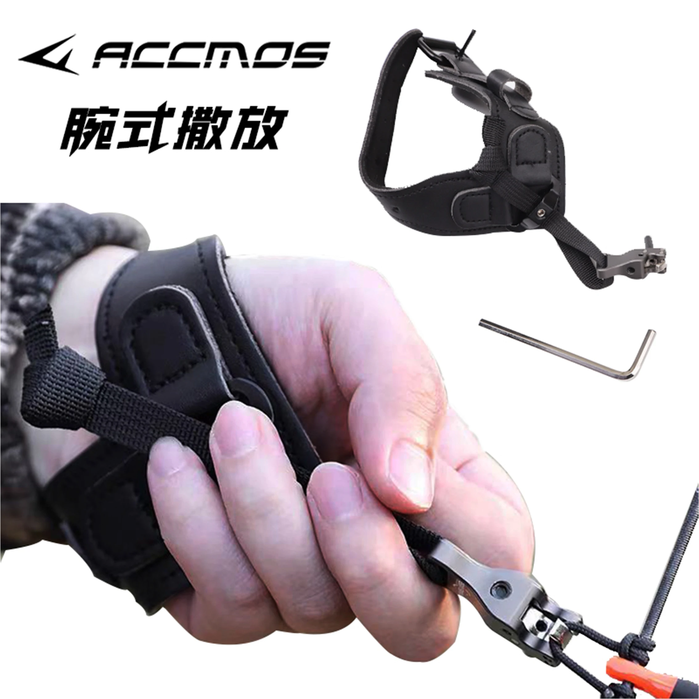 1pcs Compound Bow Release Hunting Archery Caliper Trigger Leather Wrist Bracelet Trigger
1pcs Compound Bow Release Hunting Archery Caliper Trigger Leather Wrist Bracelet Trigger